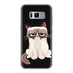 Чехол на тематику: Коты для Samsung Galaxy S8 Plus (G955) (Взгляд кота)