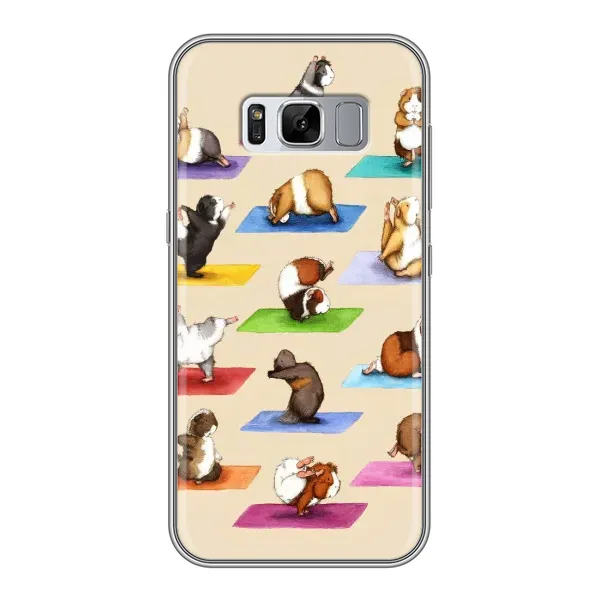Чехол с рисунком «Ёга свинок» для Samsung Galaxy S8 Plus (G955) Чехол с рисунком «Ёга свинок» для Samsung Galaxy S8 Plus (G955)
