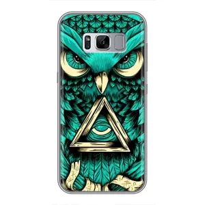 Чохли з принтом СОВИ для Samsung Galaxy S8 Plus, G955 (Зелена сова)