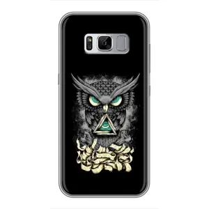 Чохли з принтом СОВИ для Samsung Galaxy S8 Plus, G955 (Зелені очі)