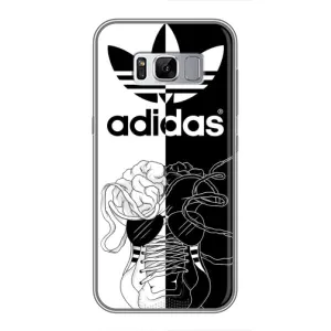 Чохол с стилі "Адідас" для Самсунг С8 (Adidas шнурки)