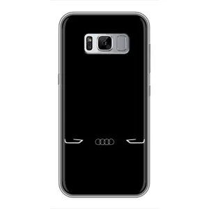 Силіконовий бампер з картинкою машини на Samsung Galaxy S8, G950 (Сілует Audi)