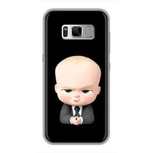 Мультяшный принт на Чехол для Самсунг С8 (Бос)
