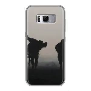 Чехлы на военную тематику для Samsung Galaxy S8, G950 (Бой солдат)