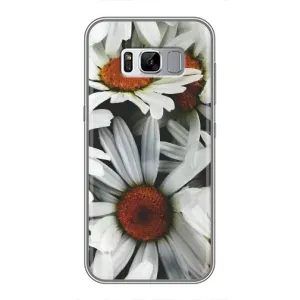 Чехол с ромашками на Samsung Galaxy S8, G950 (Цветы Ромашки)