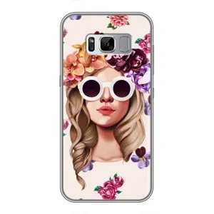 Чехол с картинкой Модные Девчонки Samsung Galaxy S8, G950 (Девушка в очках)