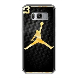 Силиконовый Чехол Nike Air Jordan на Самсунг С8 (Джордан 23)