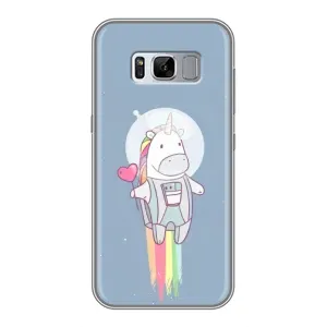 Чохол Unicorn на Samsung Galaxy S8, G950 (Єдинорог космонавт)