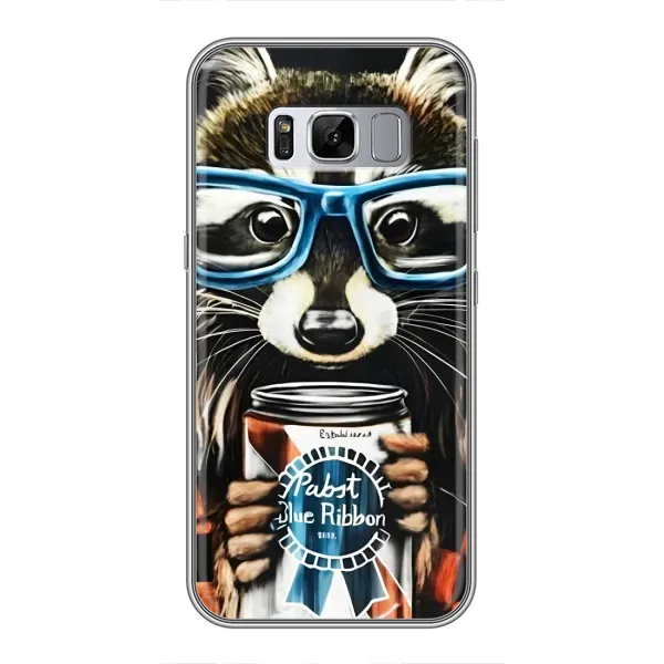 Чехол с рисунком «Енот в очках» для Samsung Galaxy S8 (G950) Чехол с рисунком «Енот в очках» для Samsung Galaxy S8 (G950)