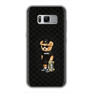 Чехлы Мишка Тедди для Самсунг С8 (GUCCI Teddy)