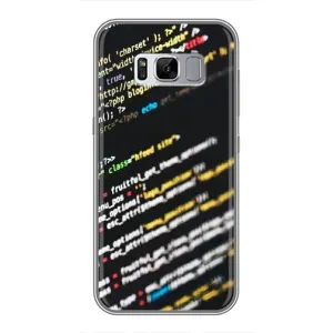 Чехол для программиста на Самсунг С8 (Код)