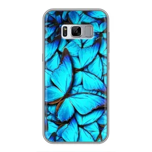 Силіконовий бампер з картинкою звірів для Samsung Galaxy S8, G950 (Крила метеликів)