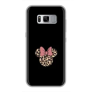 Чехол с леопардовым принтом на Samsung Galaxy S8, G950 (Леопардовая Минни)