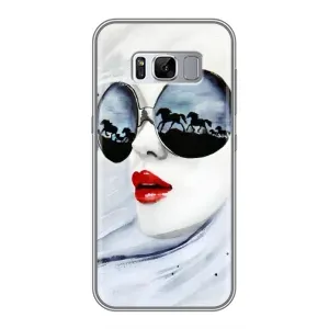 Чехол с картинкой Модные Девчонки Samsung Galaxy S8, G950 (Любительница коней)