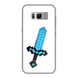 Чехлы для Samsung Galaxy S8, G950 (Персонажи Майн Крафт) (Меч)