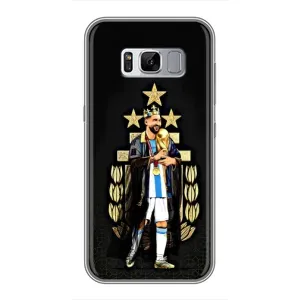 Чехлы Лео Месси Аргентина для Samsung Galaxy S8, G950 (Месси король)