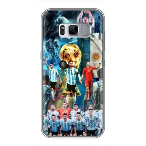 Чехлы Лео Месси Аргентина для Samsung Galaxy S8, G950 (Месси в сборной)