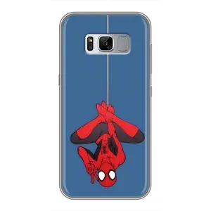 Чохол Супергерой Людина Павук на Samsung Galaxy S8, G950 (На павутині)