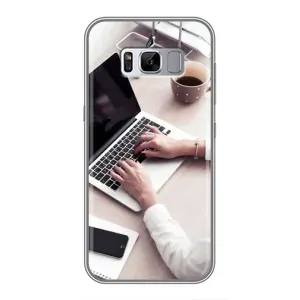 Силиконовый бампер (Работники) на Samsung Galaxy S8, G950 (Офисный работник)