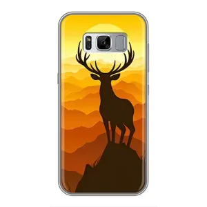 Чохли з зображенням різних тварин на Samsung Galaxy S8, G950 (Силует Оленя)