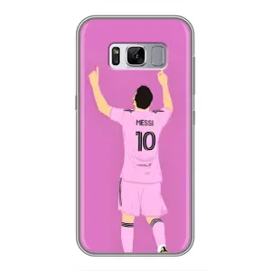 Чехлы Лео Месси в Майами на Samsung Galaxy S8, G950 (Празднование Месси)