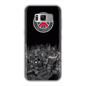 Силиконовые Чехлы принт Футбол на Samsung Galaxy S8, G950 (PSG)