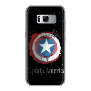 Чохол с Щітом Капітана Америки на Samsung Galaxy S8, G950 (Щит Капітана)