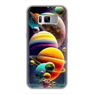 Чохол (ТПУ) з планетами на Samsung Galaxy S8, G950 (Сонячна система)