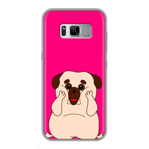 Чехол с рисунком «Веселый Мопсик» для Samsung Galaxy S8 (G950) Чехол с рисунком «Веселый Мопсик» для Samsung Galaxy S8 (G950)