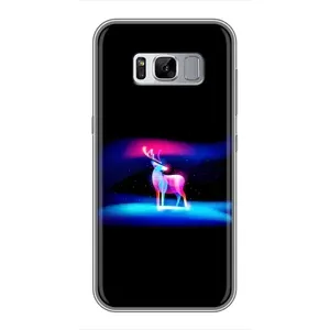 Силіконовий бампер з картинкою звірів для Samsung Galaxy S8, G950 (Яскравий олень)