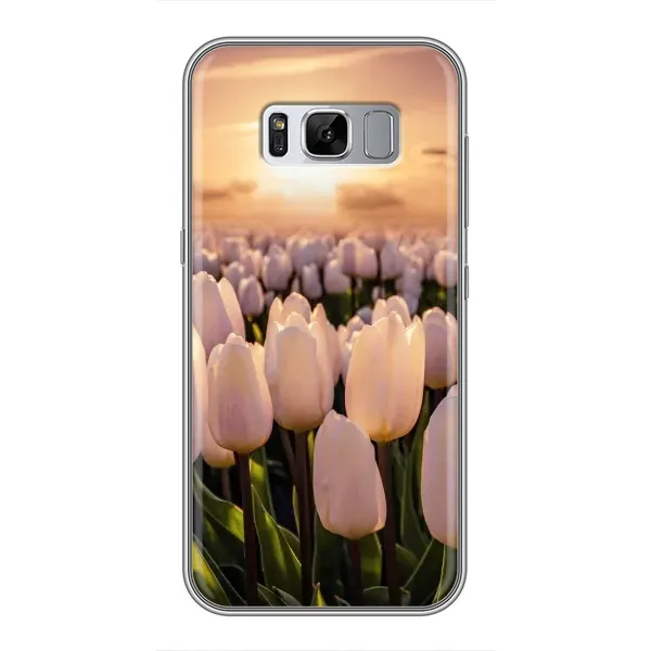 Чехол с рисунком «Закат с цветами» для Samsung Galaxy S8 (G950) Чехол с рисунком «Закат с цветами» для Samsung Galaxy S8 (G950)
