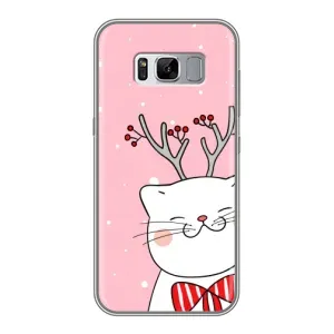 Чохол на тематику: Коти для Samsung Galaxy S8 (G950) (Зимовий кіт)