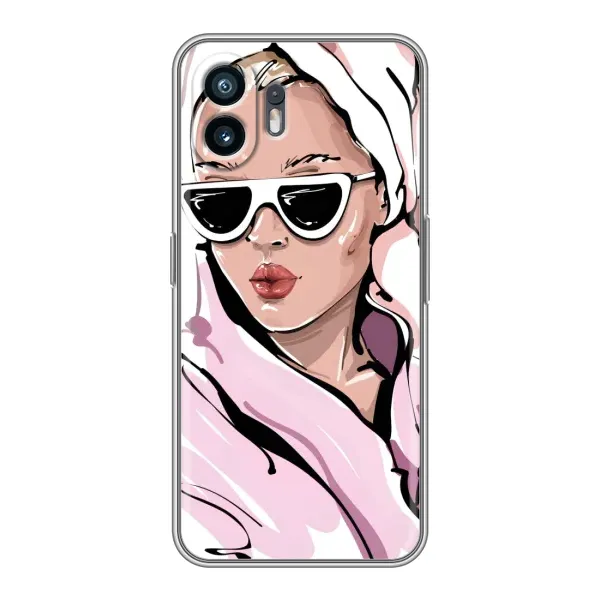Чехол с рисунком «Девушка в халате» для Samsung Galaxy XCover7 Pro