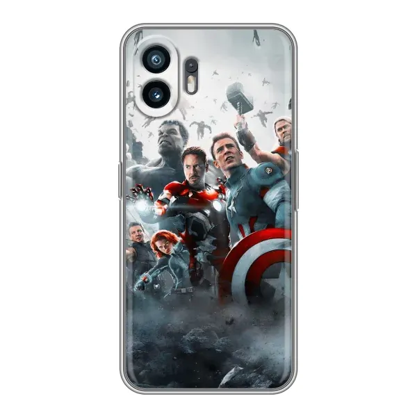 Чехол с рисунком «Команда марвел» для Samsung Galaxy XCover7 Pro