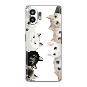 Силиконовый чехол с котиком для Samsung Galaxy XCover7 Pro (Коты)