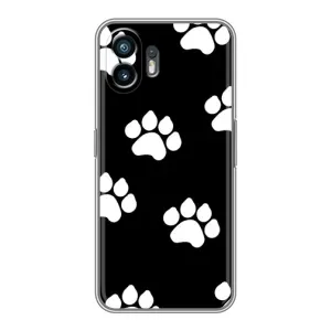 Бампер для Samsung Galaxy XCover7 Pro с картинкой "Песики" (Следы собак)
