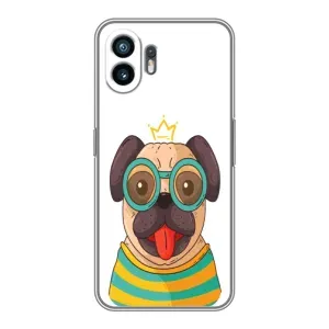 Бампер для Samsung Galaxy XCover7 Pro с картинкой "Песики" (Собака Король)
