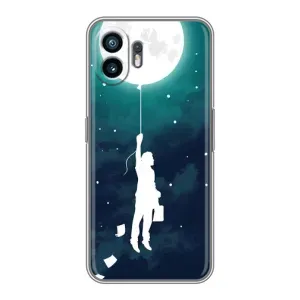 Чехол (ТПУ) с планетами на Samsung Galaxy XCover7 Pro (To The moon)