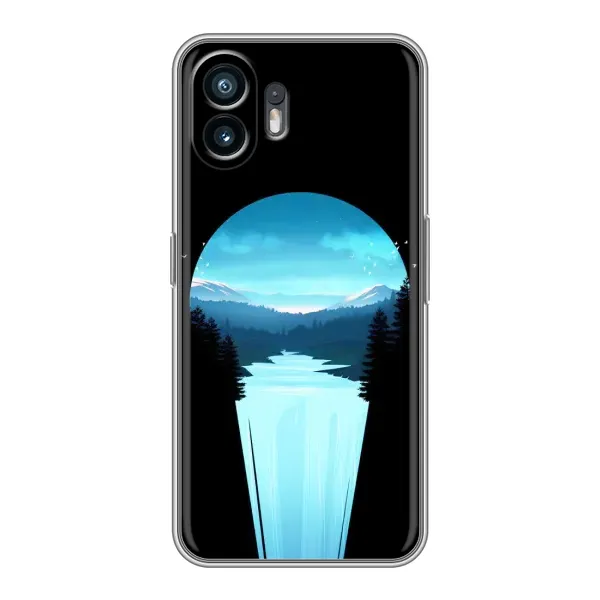 Чехол с рисунком «Синий Водопад» для Samsung Galaxy XCover7 Pro