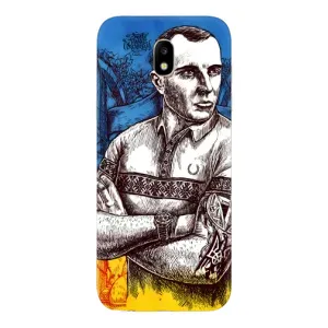 Чехол с Украинской символикой на Гелекси Джи5 2017 (Бандера Патриот)