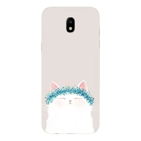 Чехол с рисунком «Белый котик» для Samsung Galaxy J5 2017 (J530F EU) Чехол с рисунком «Белый котик» для Samsung Galaxy J5 2017 (J530F EU)