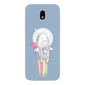 Чехол Unicorn на Samsung Galaxy J5 2017, (J530F европейская версия) (Единорог космонавт)