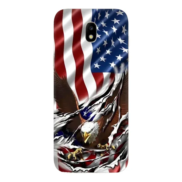 Чехол с рисунком «Флаг USA» для Samsung Galaxy J5 2017 (J530F EU)