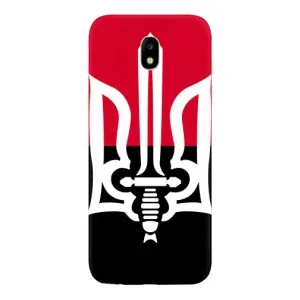 Чохли УПА (Червоно-Чорний) на Samsung Galaxy J5 2017, (J530F европейская версия) (Герб України)