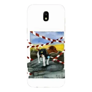 Чехол с принтом Собаки Патрон для Samsung Galaxy J5 2017, (J530F европейская версия) (Храбрый Патрон)