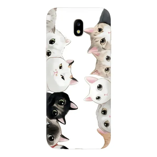Чехол с рисунком «Коты» для Samsung Galaxy J5 2017 (J530F EU) Чехол с рисунком «Коты» для Samsung Galaxy J5 2017 (J530F EU)