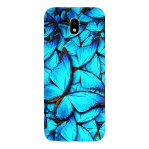 Силіконовий бампер з картинкою звірів для Samsung Galaxy J5 2017, (J530F европейская версия) (Крила метеликів)