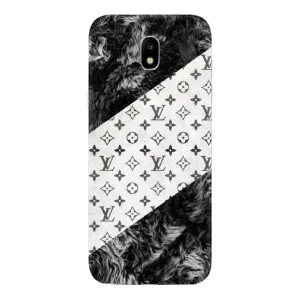 Чохол Стиль Louis Vuitton на Samsung Galaxy J5 2017, (J530F европейская версия) (LV на білому)