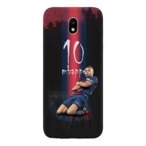 Чехол (TPU) с Футболистом на Samsung Galaxy J5 2017, (J530F европейская версия) (MBAPPE 10)