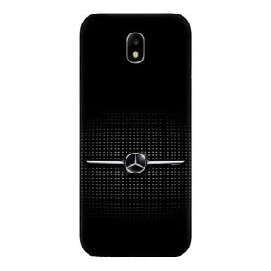 Силиконовый бампер с картинкой машины на Samsung Galaxy J5 2017, (J530F европейская версия) (Mercedes)